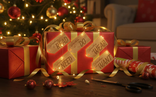 Traditional Reusable Gift Tag Set