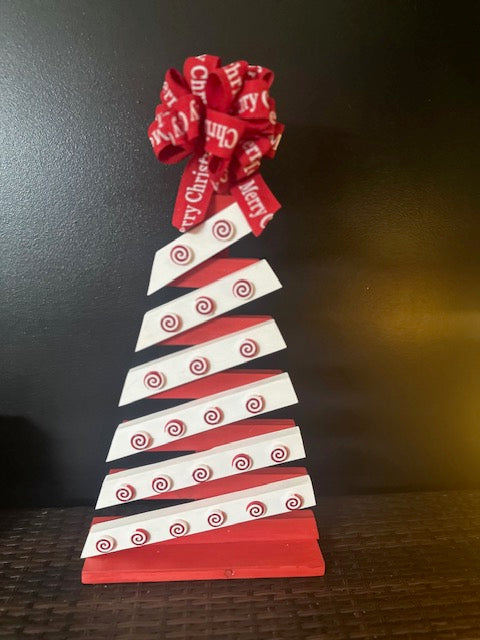 Ribbon Christmas Tree – Handcrafted Holiday Decor